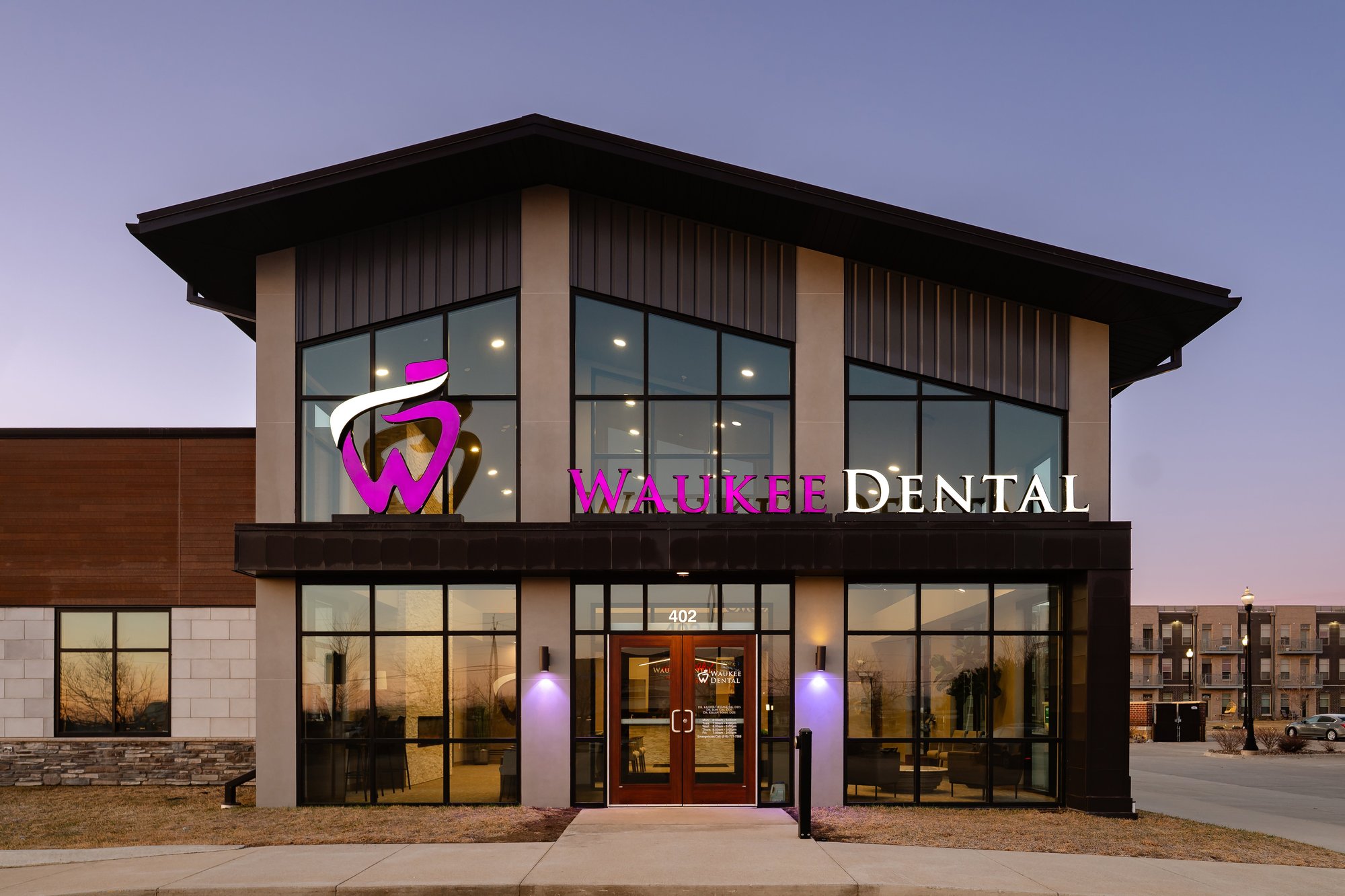 Exterior of the Waukee Dental office